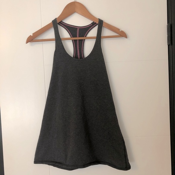 Lululemon Ruched Racerback Tank Top - Sz 8 - Picture 2 of 5
